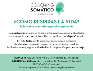 taller respiración coaching somatico